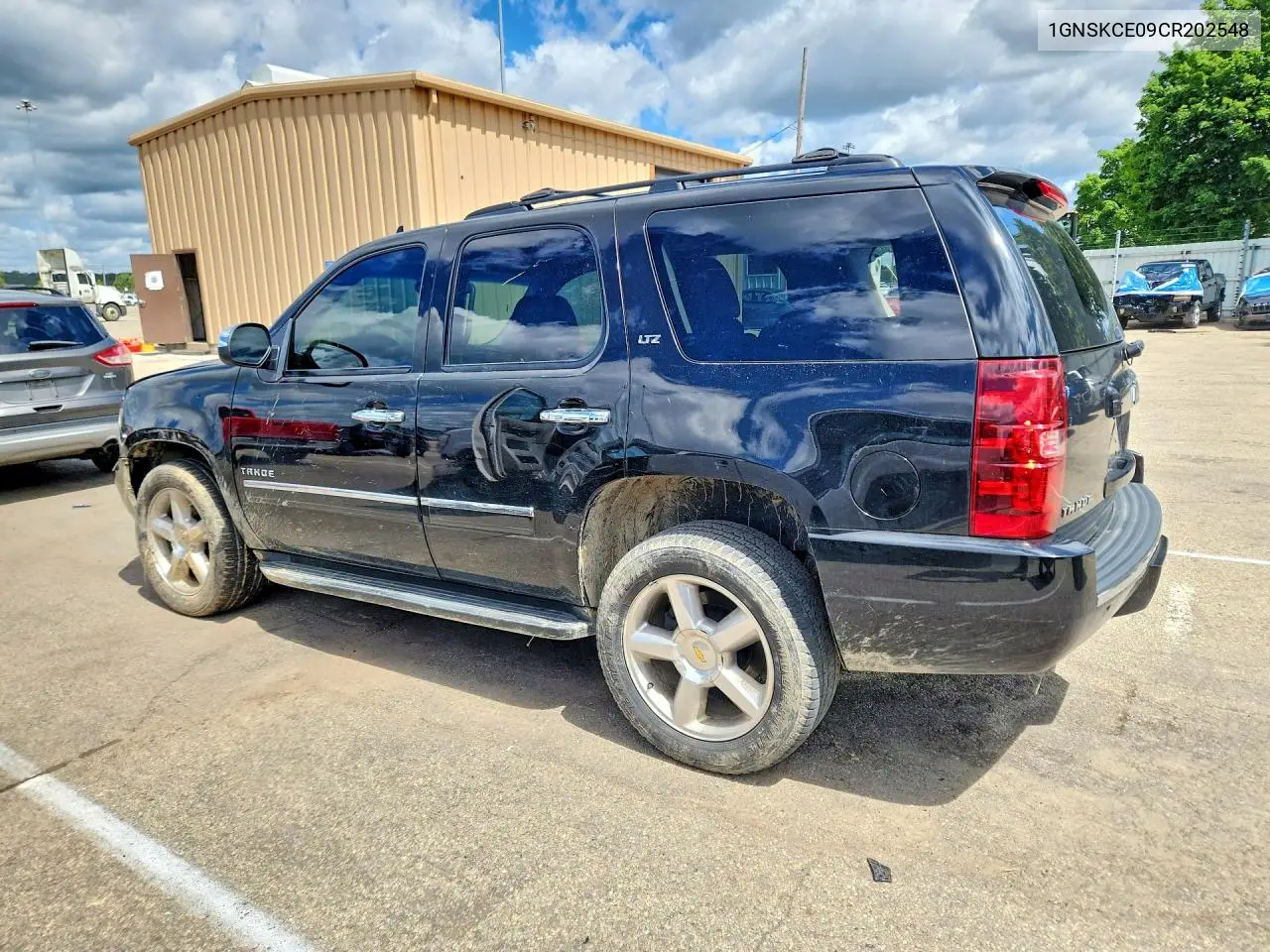 2012 Chevrolet Tahoe K1500 Ltz VIN: 1GNSKCE09CR202548 Lot: 56495626