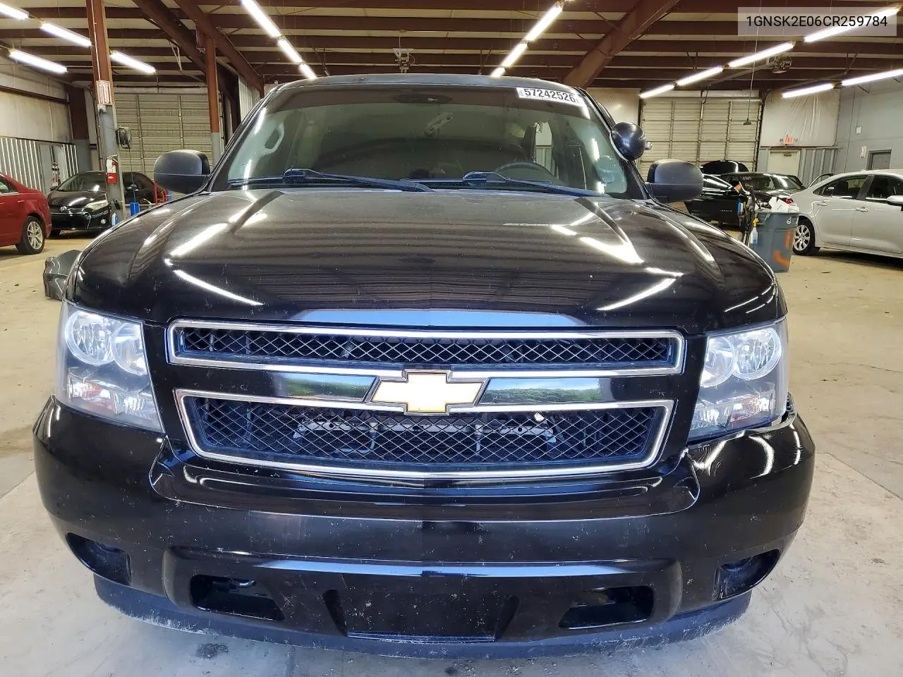 2012 Chevrolet Tahoe VIN: 1GNSK2E06CR259784 Lot: 57242526