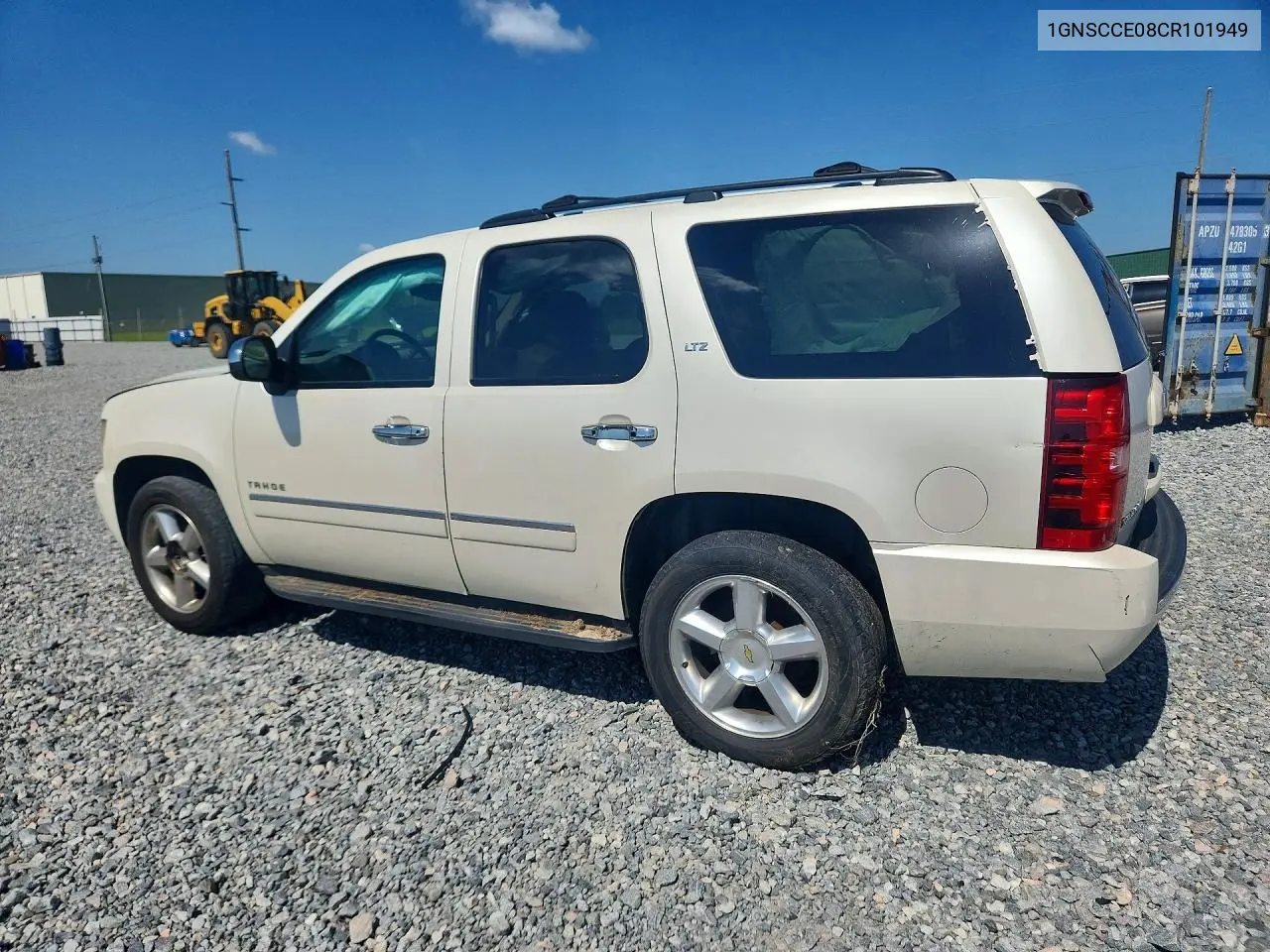 2012 Chevrolet Tahoe C1500 Ltz VIN: 1GNSCCE08CR101949 Lot: 59166916