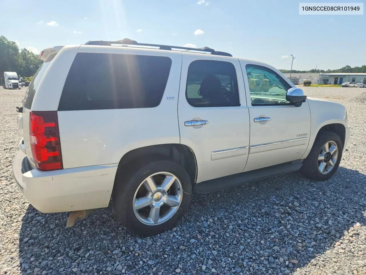 2012 Chevrolet Tahoe C1500 Ltz VIN: 1GNSCCE08CR101949 Lot: 59166916