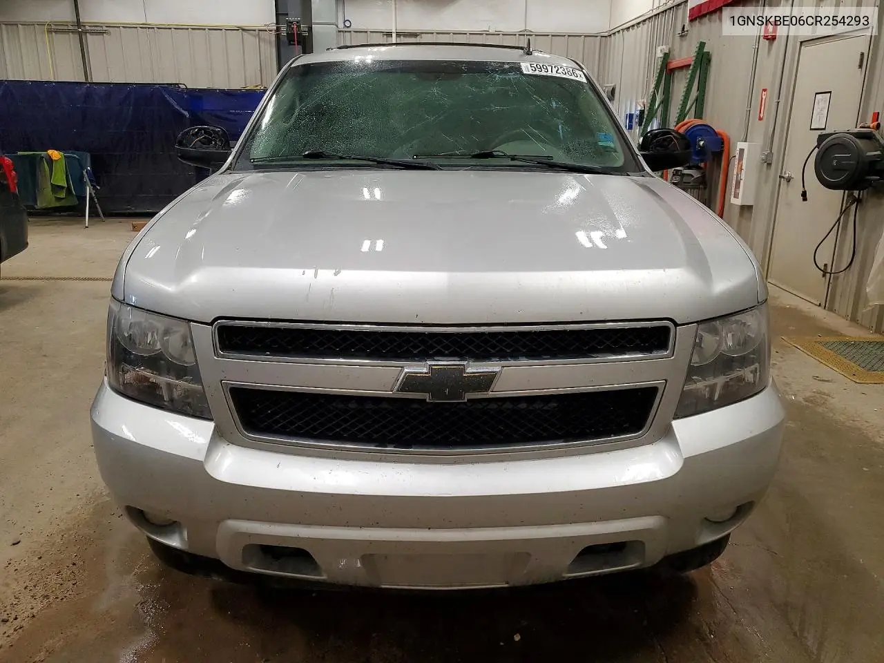 2012 Chevrolet Tahoe K1500 Lt VIN: 1GNSKBE06CR254293 Lot: 59972386
