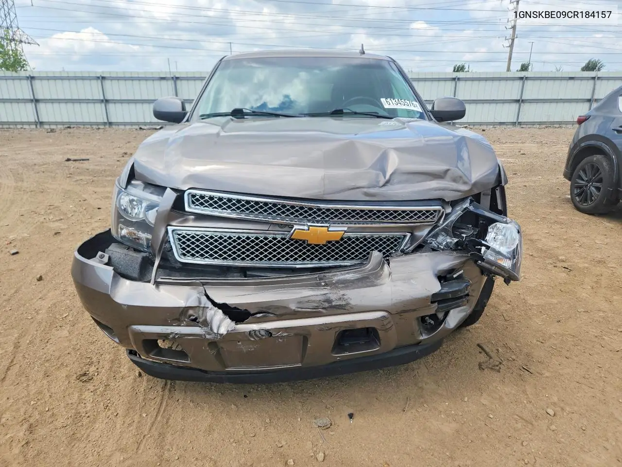 1GNSKBE09CR184157 2012 Chevrolet Tahoe K1500 Lt
