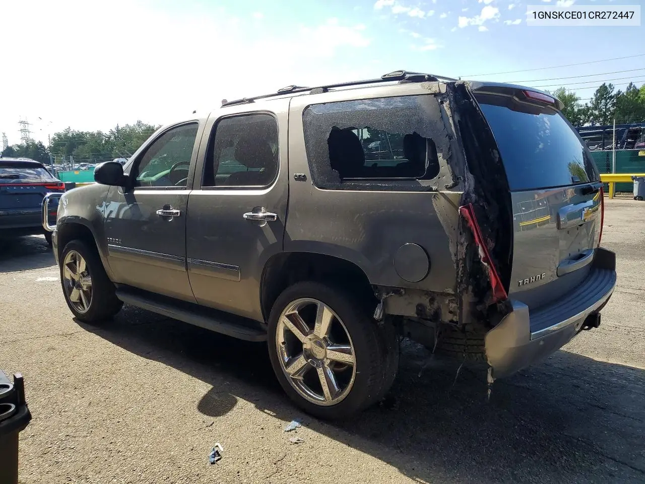 2012 Chevrolet Tahoe K1500 Ltz VIN: 1GNSKCE01CR272447 Lot: 62264956