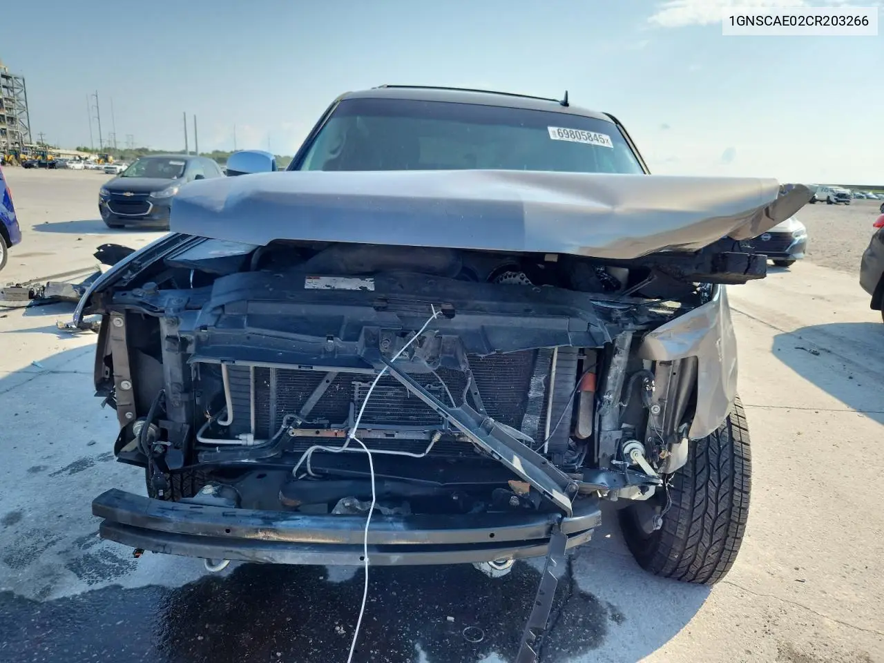 1GNSCAE02CR203266 2012 Chevrolet Tahoe C1500 Ls