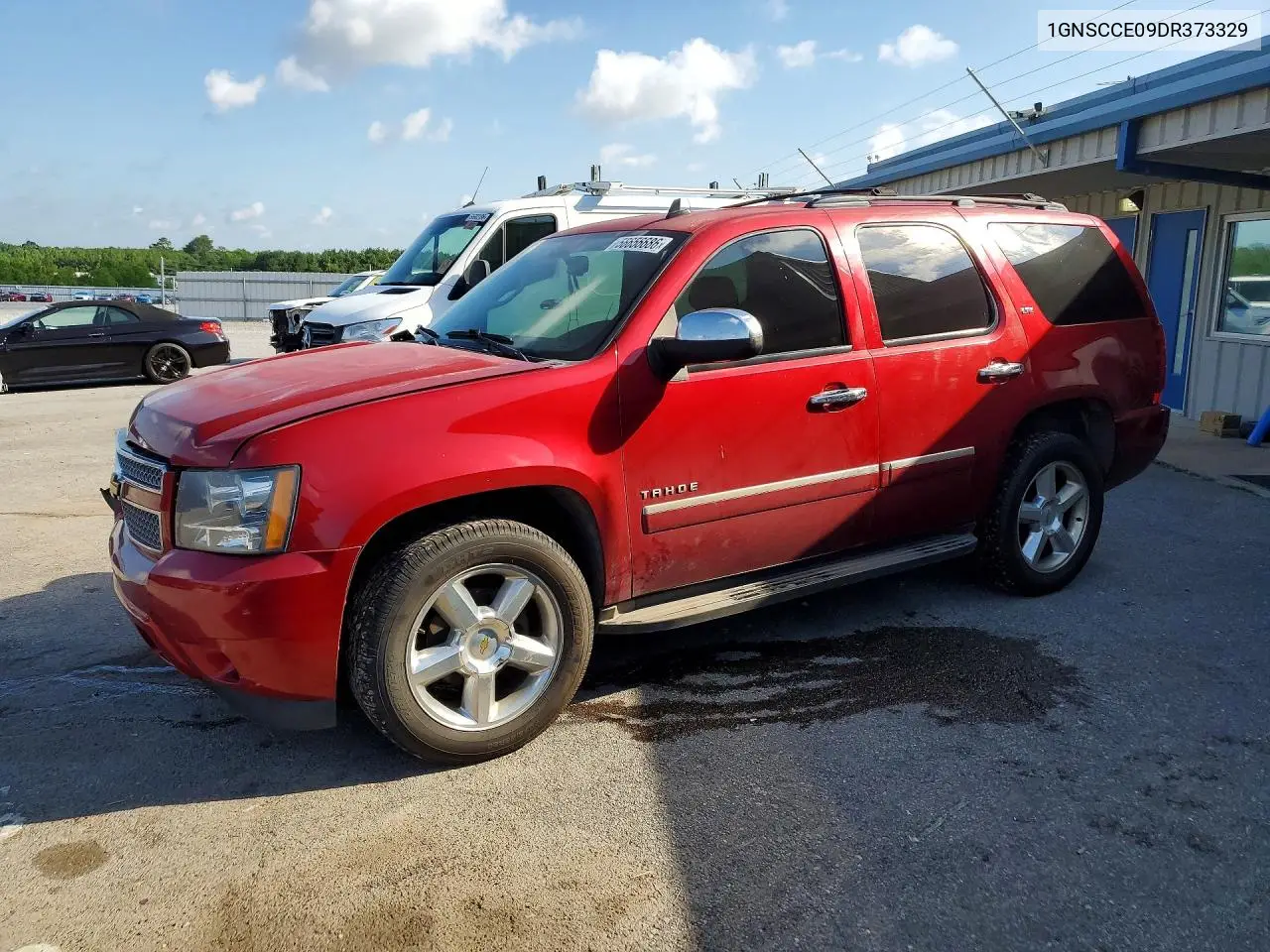2013 Chevrolet Tahoe C1500 Ltz VIN: 1GNSCCE09DR373329 Lot: 56656686