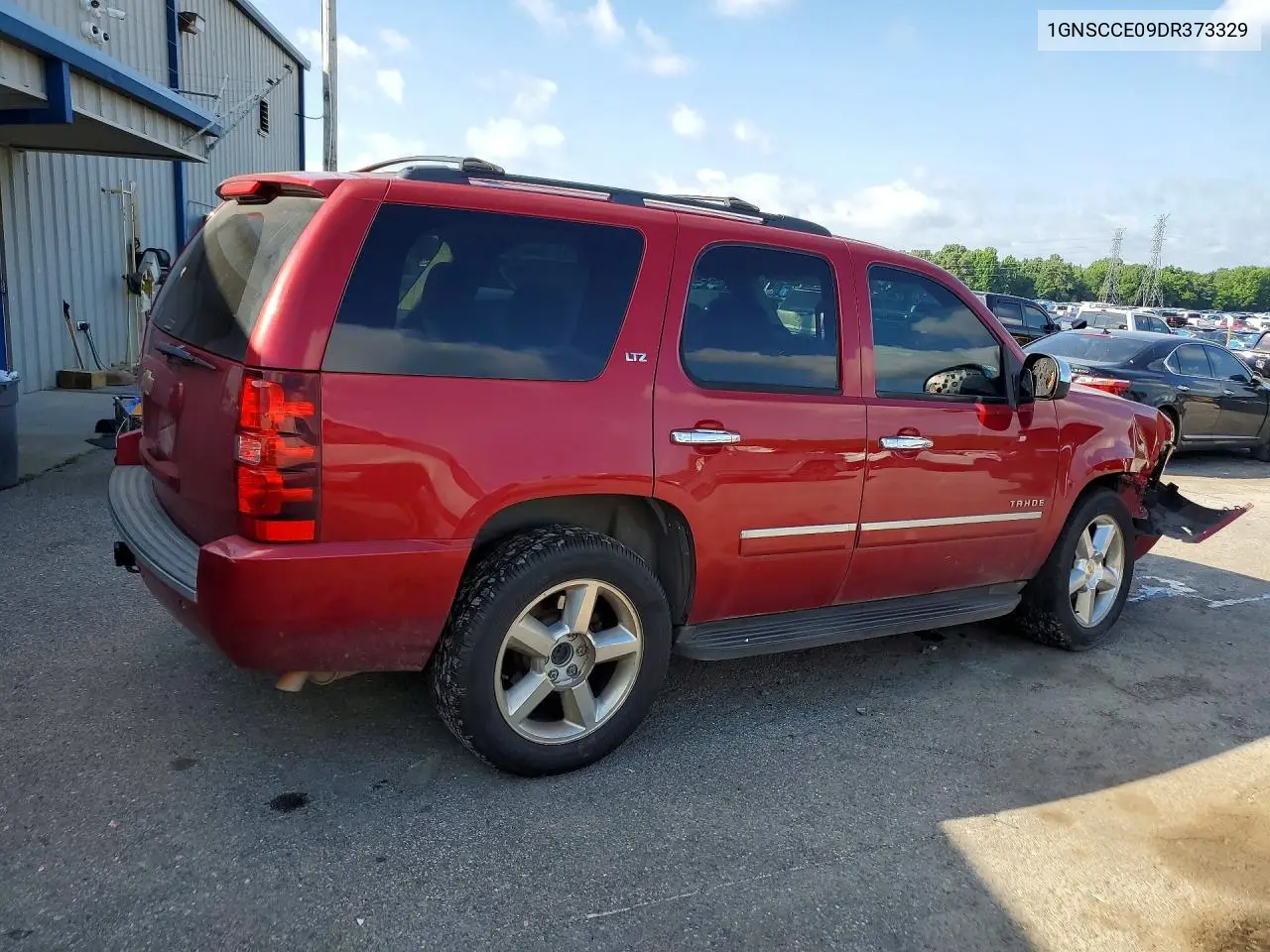 2013 Chevrolet Tahoe C1500 Ltz VIN: 1GNSCCE09DR373329 Lot: 56656686