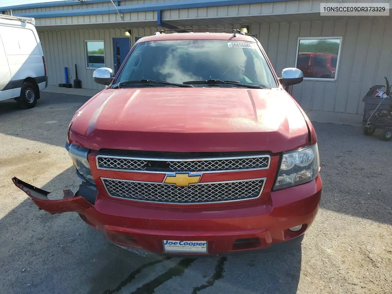 2013 Chevrolet Tahoe C1500 Ltz VIN: 1GNSCCE09DR373329 Lot: 56656686