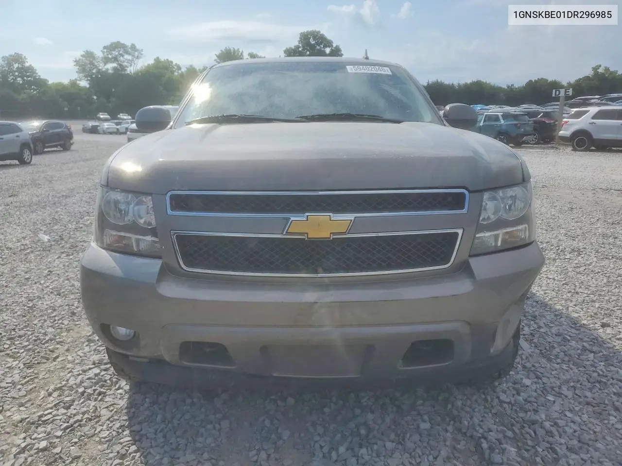 2013 Chevrolet Tahoe K1500 Lt VIN: 1GNSKBE01DR296985 Lot: 59402046