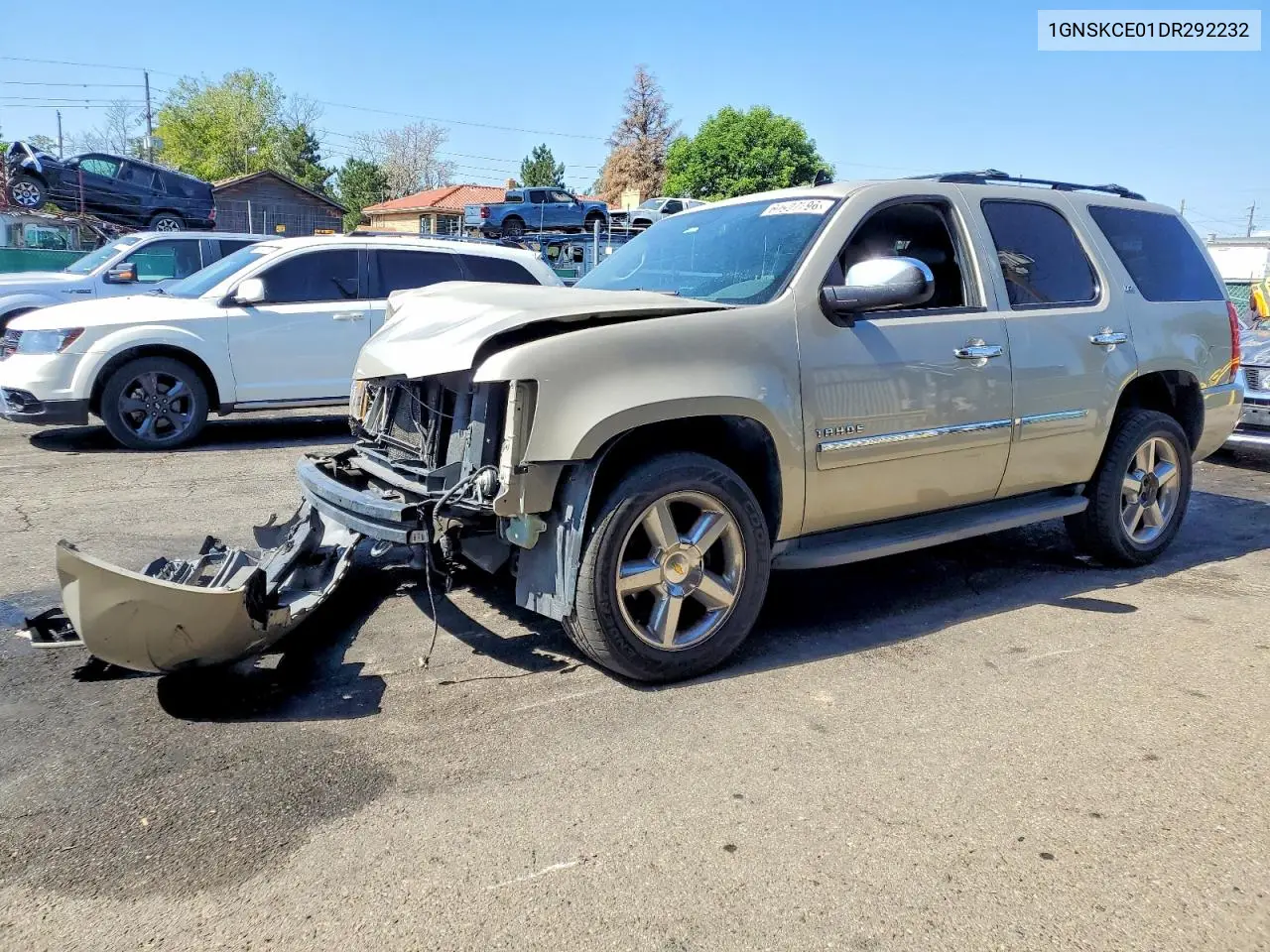 2013 Chevrolet Tahoe K1500 Ltz VIN: 1GNSKCE01DR292232 Lot: 60997296
