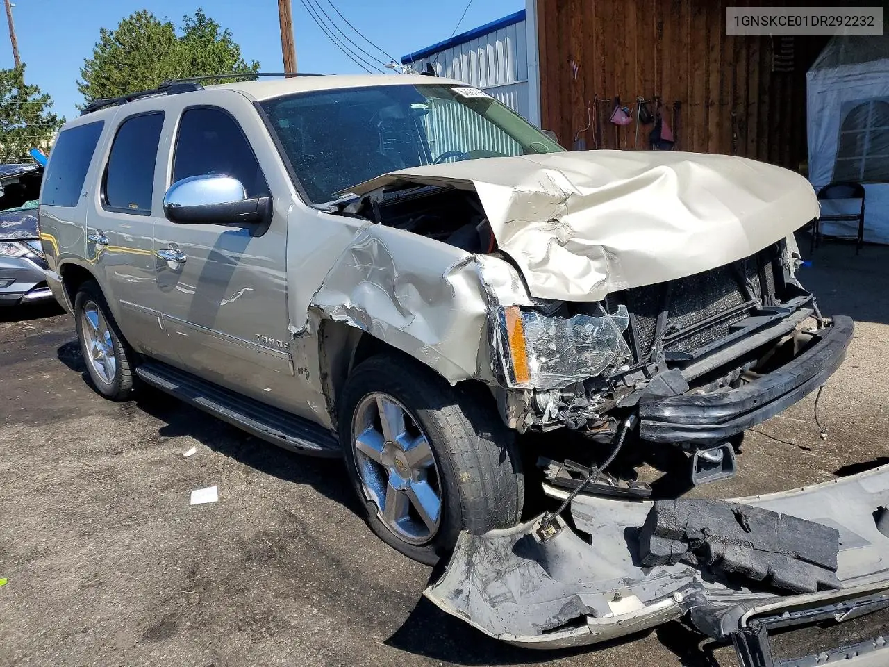 2013 Chevrolet Tahoe K1500 Ltz VIN: 1GNSKCE01DR292232 Lot: 60997296