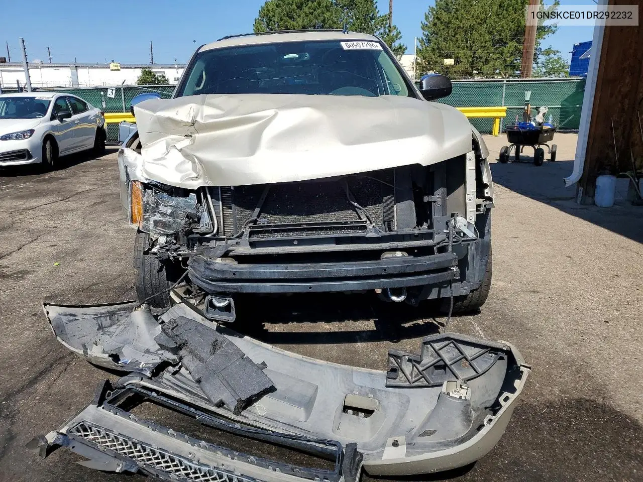 2013 Chevrolet Tahoe K1500 Ltz VIN: 1GNSKCE01DR292232 Lot: 60997296