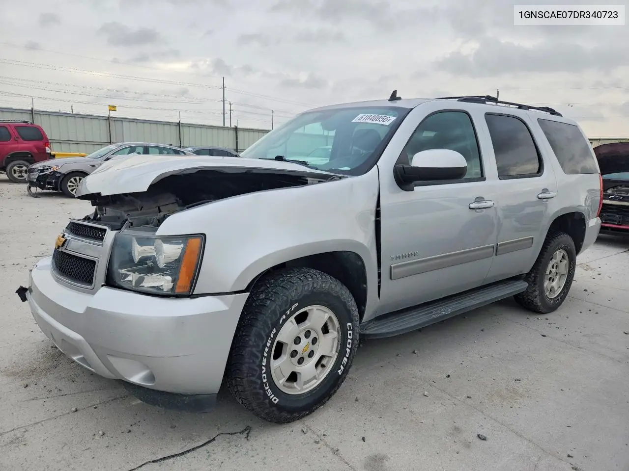 2013 Chevrolet Tahoe C1500 Ls VIN: 1GNSCAE07DR340723 Lot: 61040856