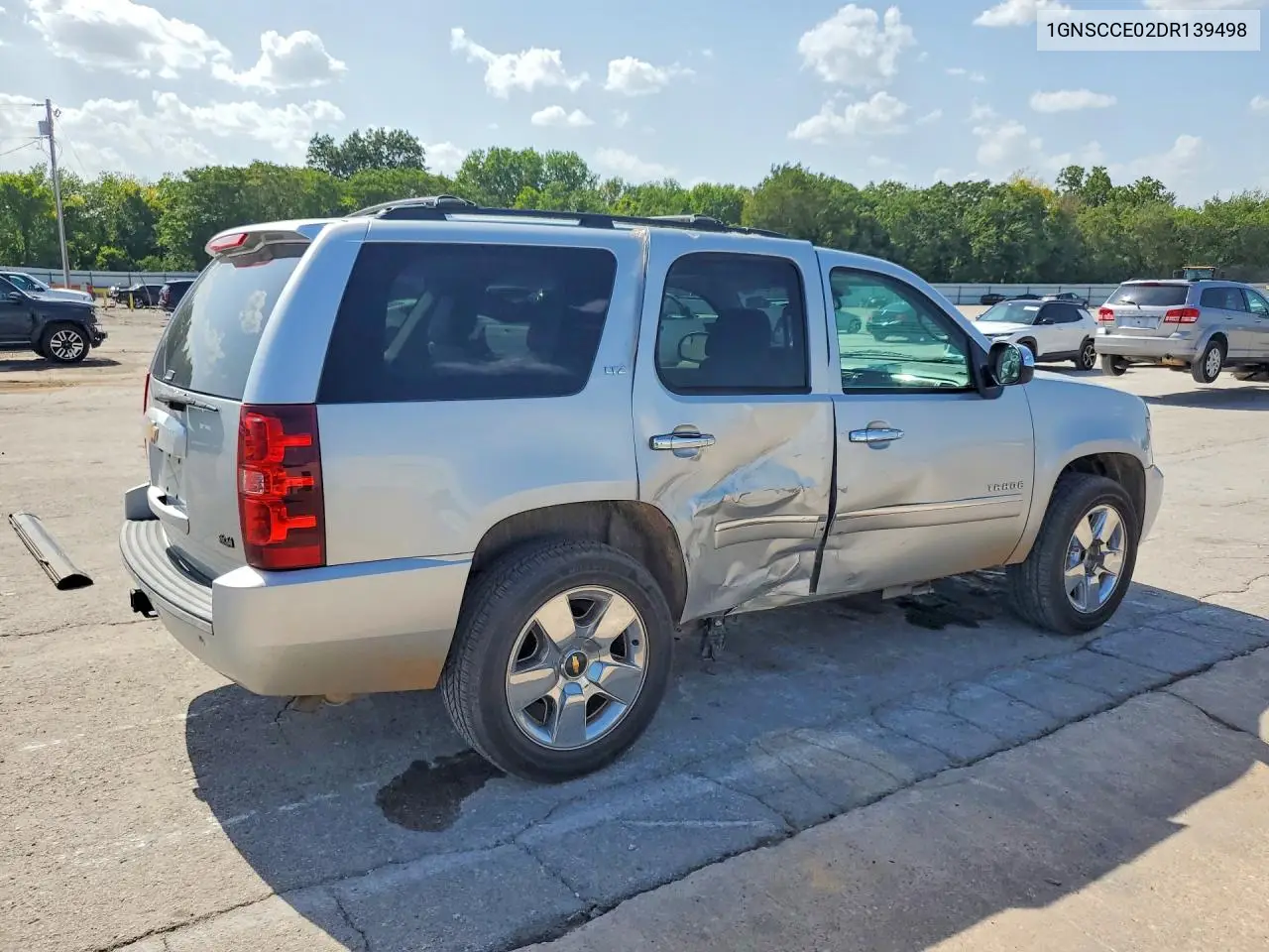 2013 Chevrolet Tahoe C1500 Ltz VIN: 1GNSCCE02DR139498 Lot: 61571486