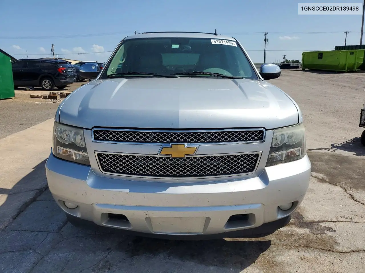 2013 Chevrolet Tahoe C1500 Ltz VIN: 1GNSCCE02DR139498 Lot: 61571486