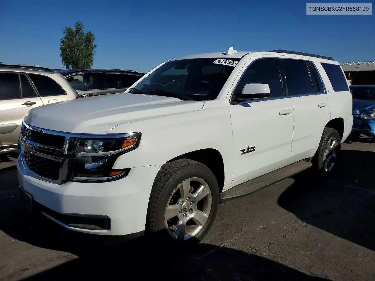 1GNSCBKC2FR668199 2015 Chevrolet Tahoe C1500 Lt