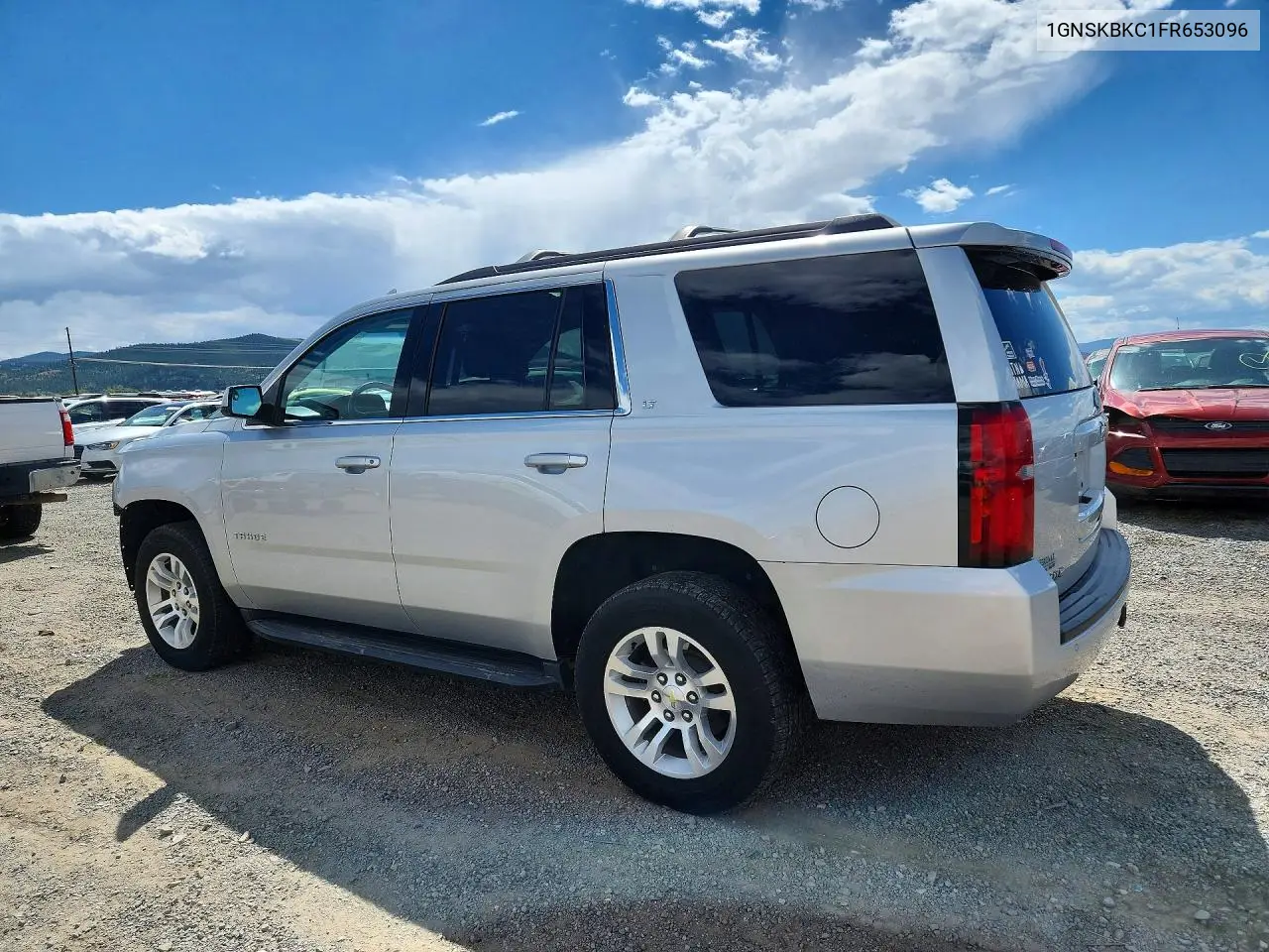 2015 Chevrolet Tahoe K1500 Lt VIN: 1GNSKBKC1FR653096 Lot: 57610046