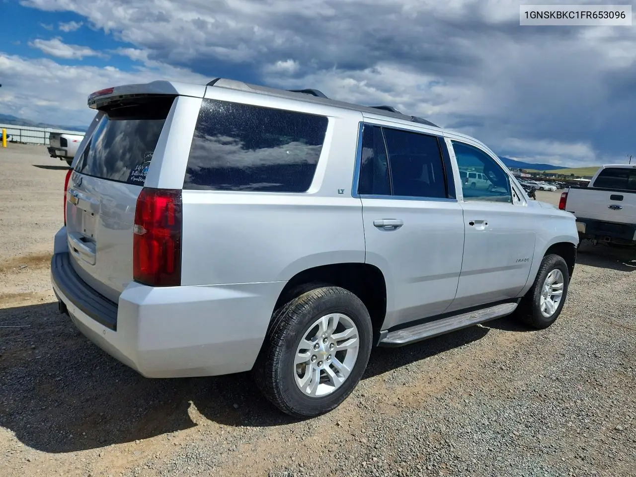 2015 Chevrolet Tahoe K1500 Lt VIN: 1GNSKBKC1FR653096 Lot: 57610046