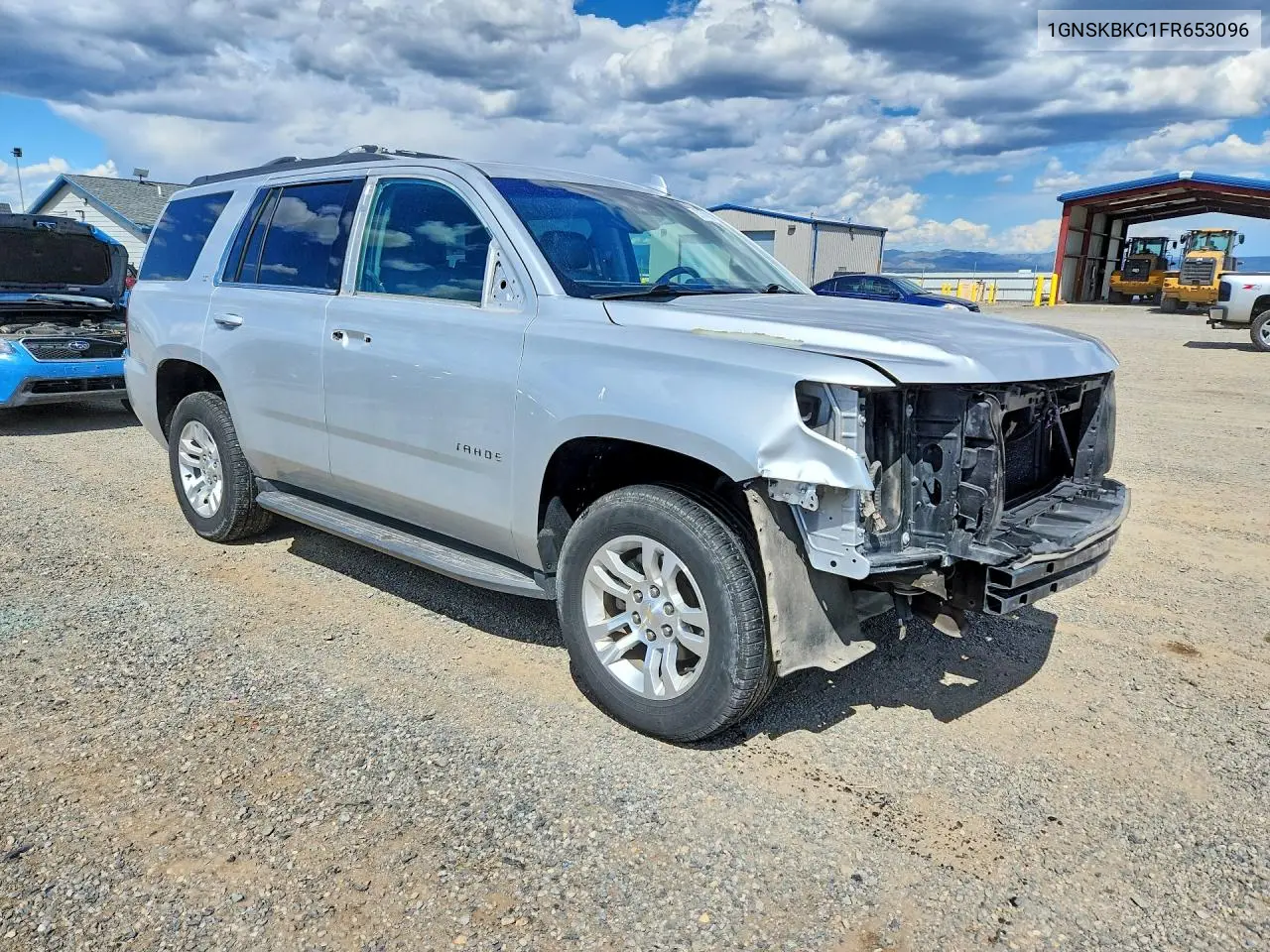 2015 Chevrolet Tahoe K1500 Lt VIN: 1GNSKBKC1FR653096 Lot: 57610046