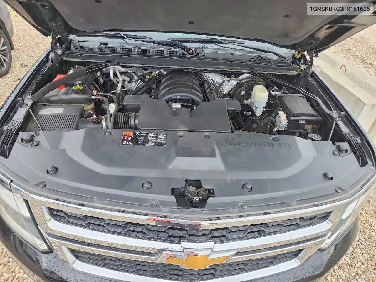 2015 Chevrolet Tahoe K1500 Lt VIN: 1GNSKBKC3FR161606 Lot: 58005016