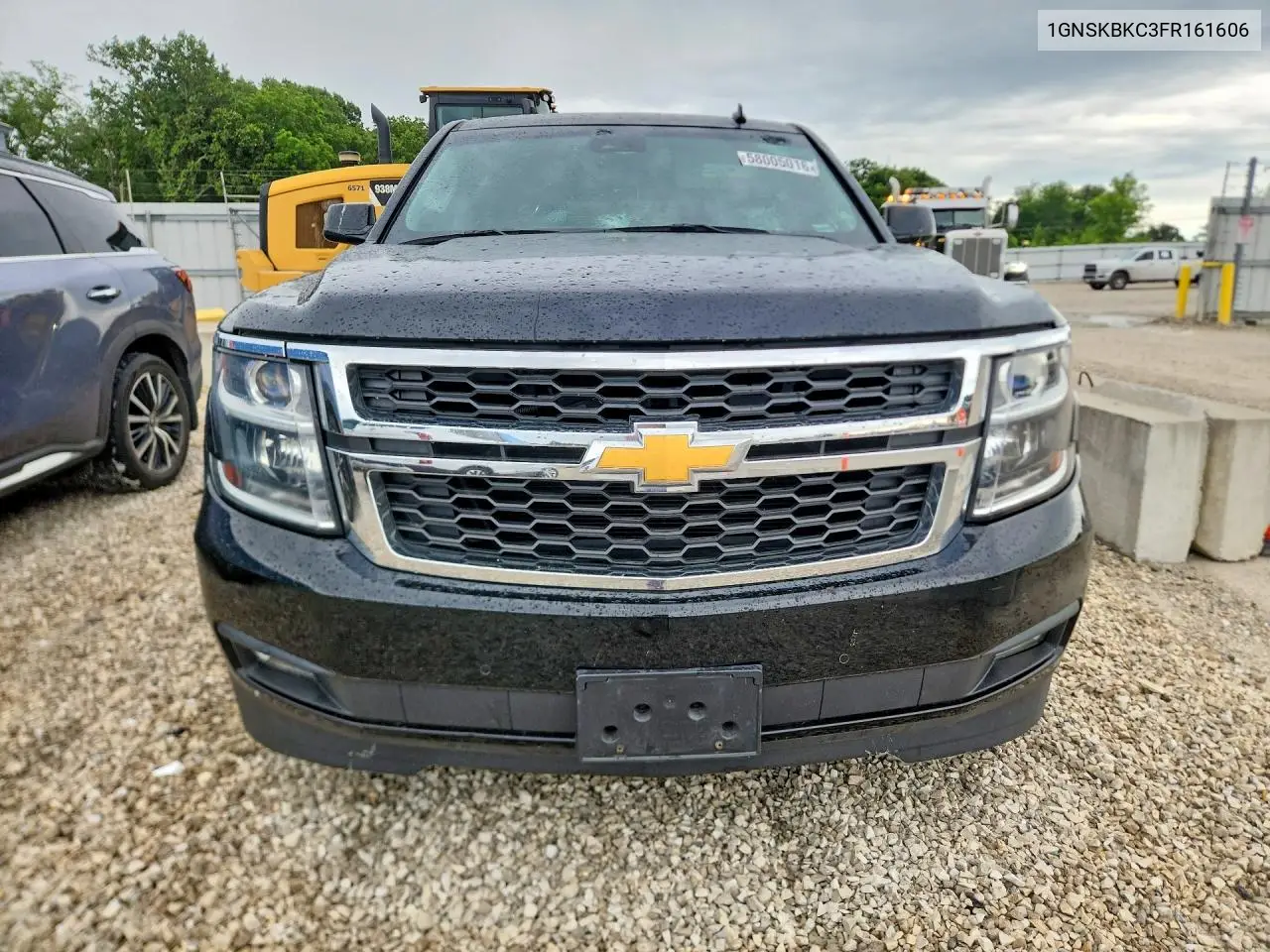 2015 Chevrolet Tahoe K1500 Lt VIN: 1GNSKBKC3FR161606 Lot: 58005016