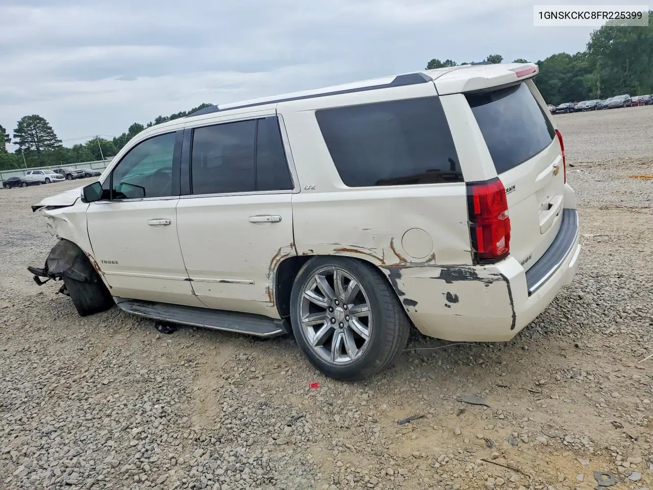 2015 Chevrolet Tahoe K1500 Ltz VIN: 1GNSKCKC8FR225399 Lot: 59091336