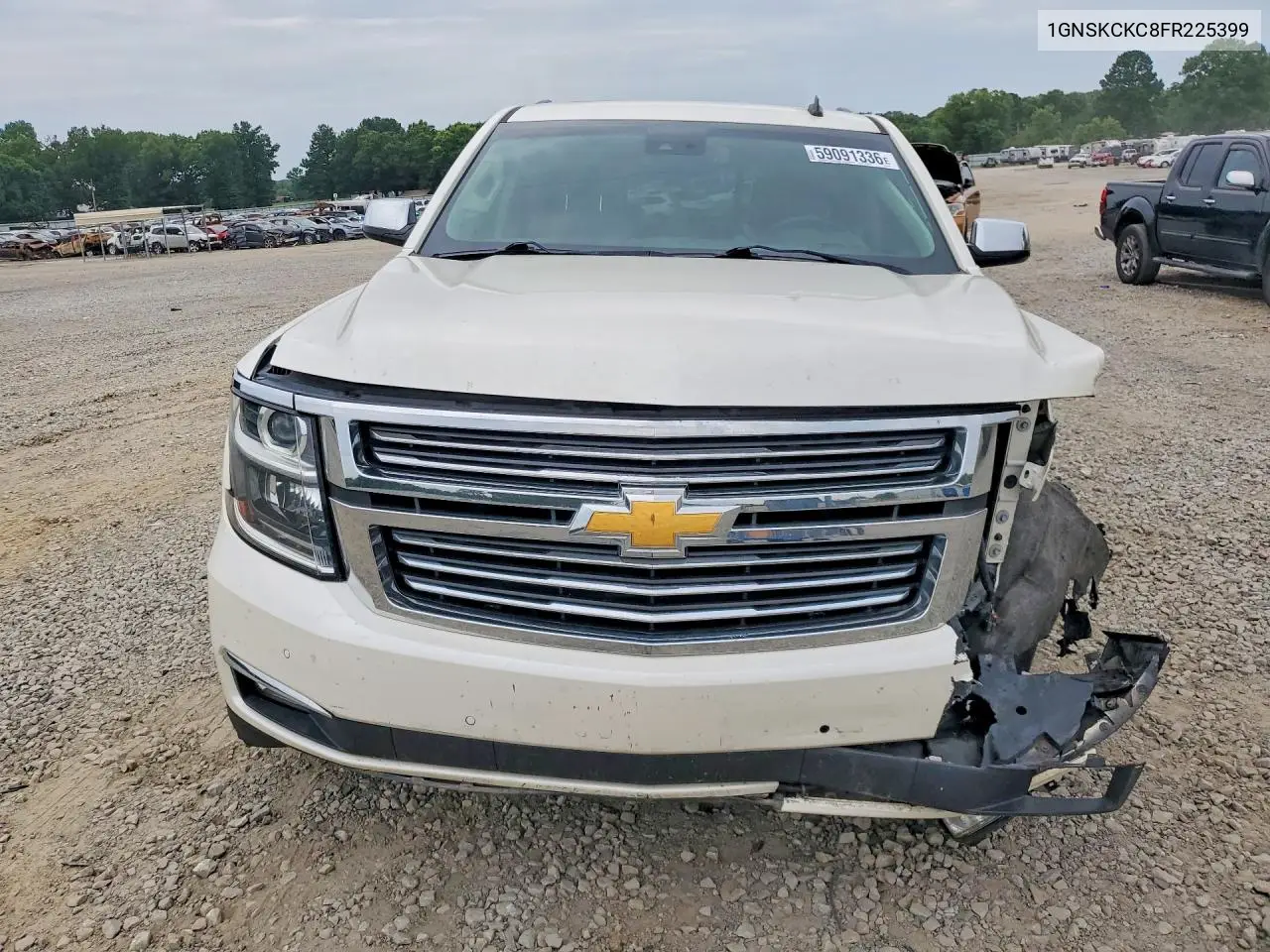 2015 Chevrolet Tahoe K1500 Ltz VIN: 1GNSKCKC8FR225399 Lot: 59091336