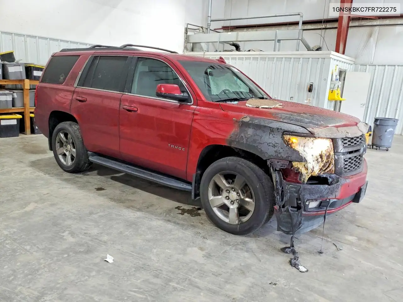 2015 Chevrolet Tahoe K1500 Lt VIN: 1GNSKBKC7FR722275 Lot: 59871256
