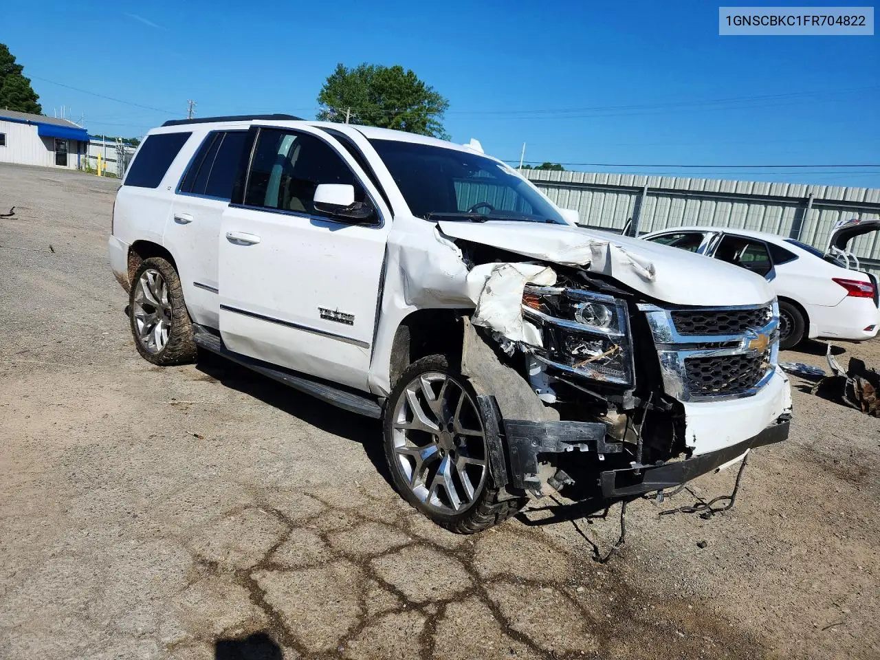 2015 Chevrolet Tahoe C1500 Lt VIN: 1GNSCBKC1FR704822 Lot: 60246936