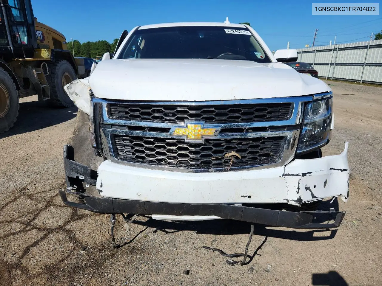 2015 Chevrolet Tahoe C1500 Lt VIN: 1GNSCBKC1FR704822 Lot: 60246936