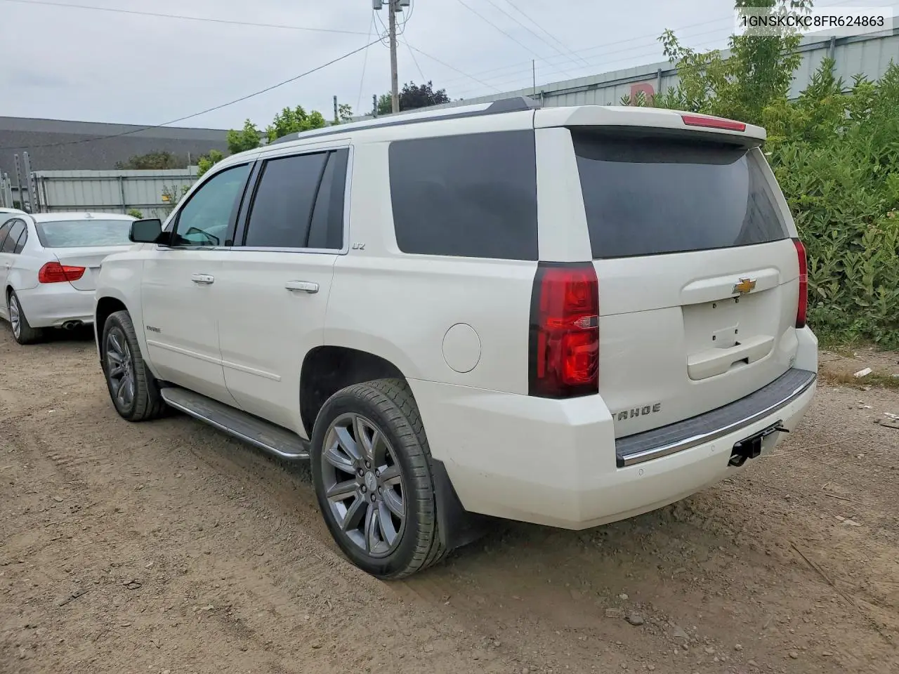 2015 Chevrolet Tahoe K1500 Ltz VIN: 1GNSKCKC8FR624863 Lot: 60709646