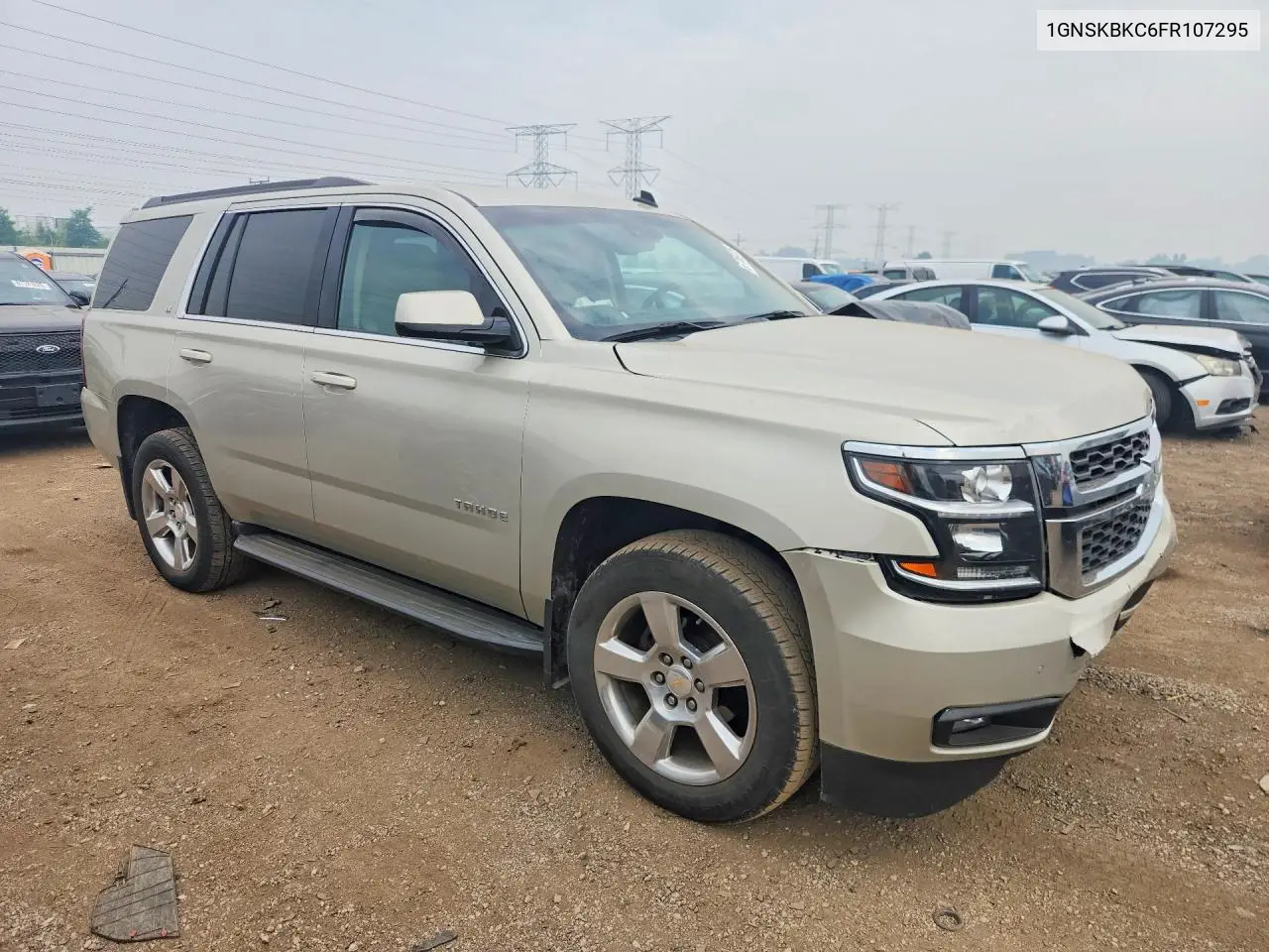 2015 Chevrolet Tahoe K1500 Lt VIN: 1GNSKBKC6FR107295 Lot: 61169126