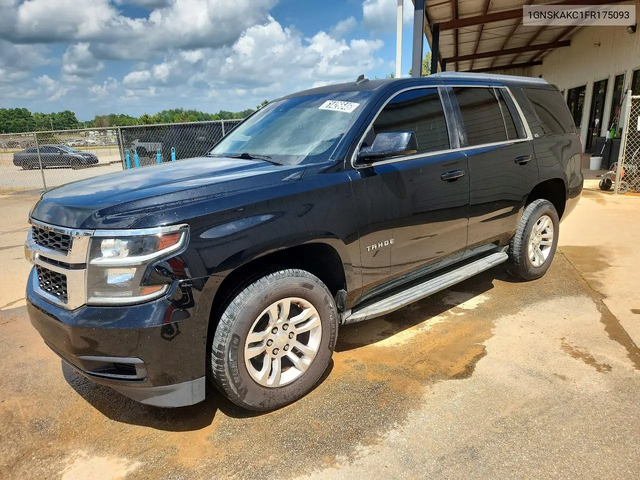 2015 Chevrolet Tahoe K1500 Ls VIN: 1GNSKAKC1FR175093 Lot: 61426646