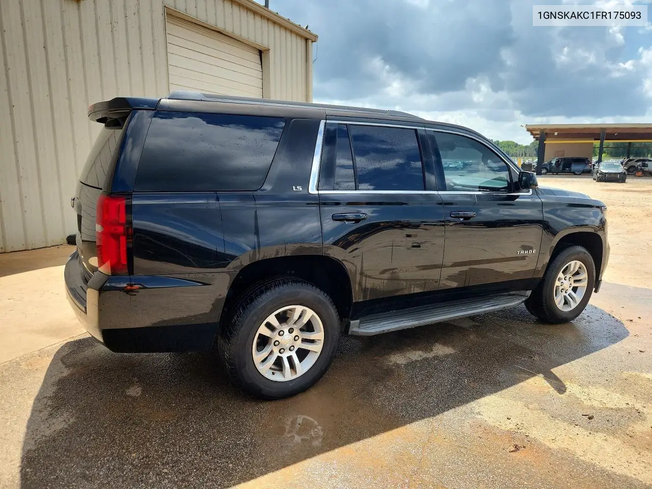 2015 Chevrolet Tahoe K1500 Ls VIN: 1GNSKAKC1FR175093 Lot: 61426646