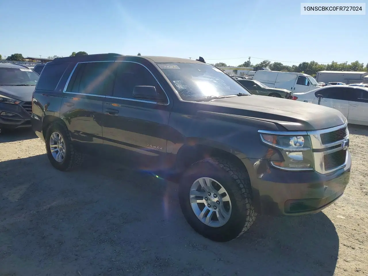 2015 Chevrolet Tahoe C1500 Lt VIN: 1GNSCBKC0FR727024 Lot: 61904766