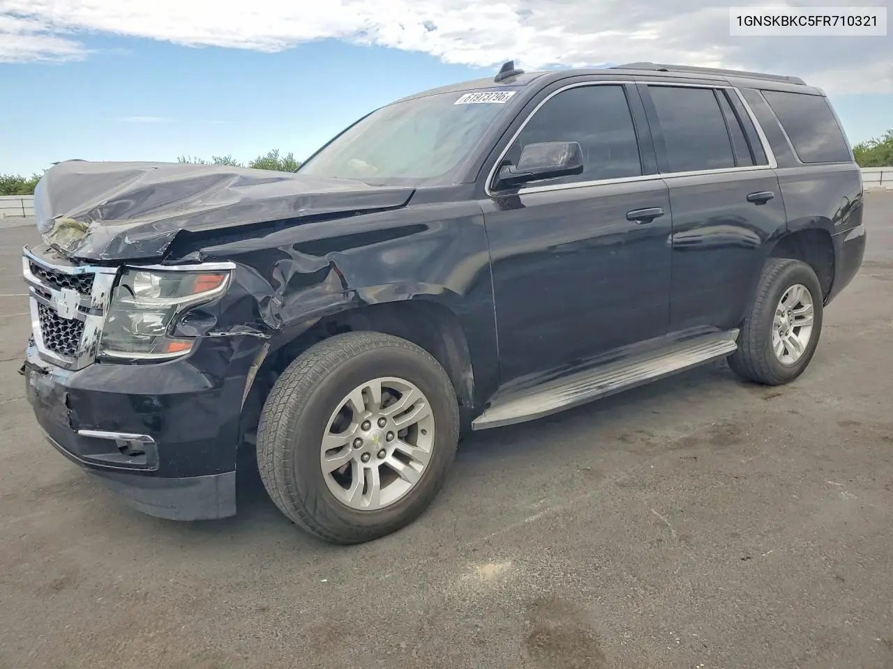 2015 Chevrolet Tahoe K1500 Lt VIN: 1GNSKBKC5FR710321 Lot: 61973796