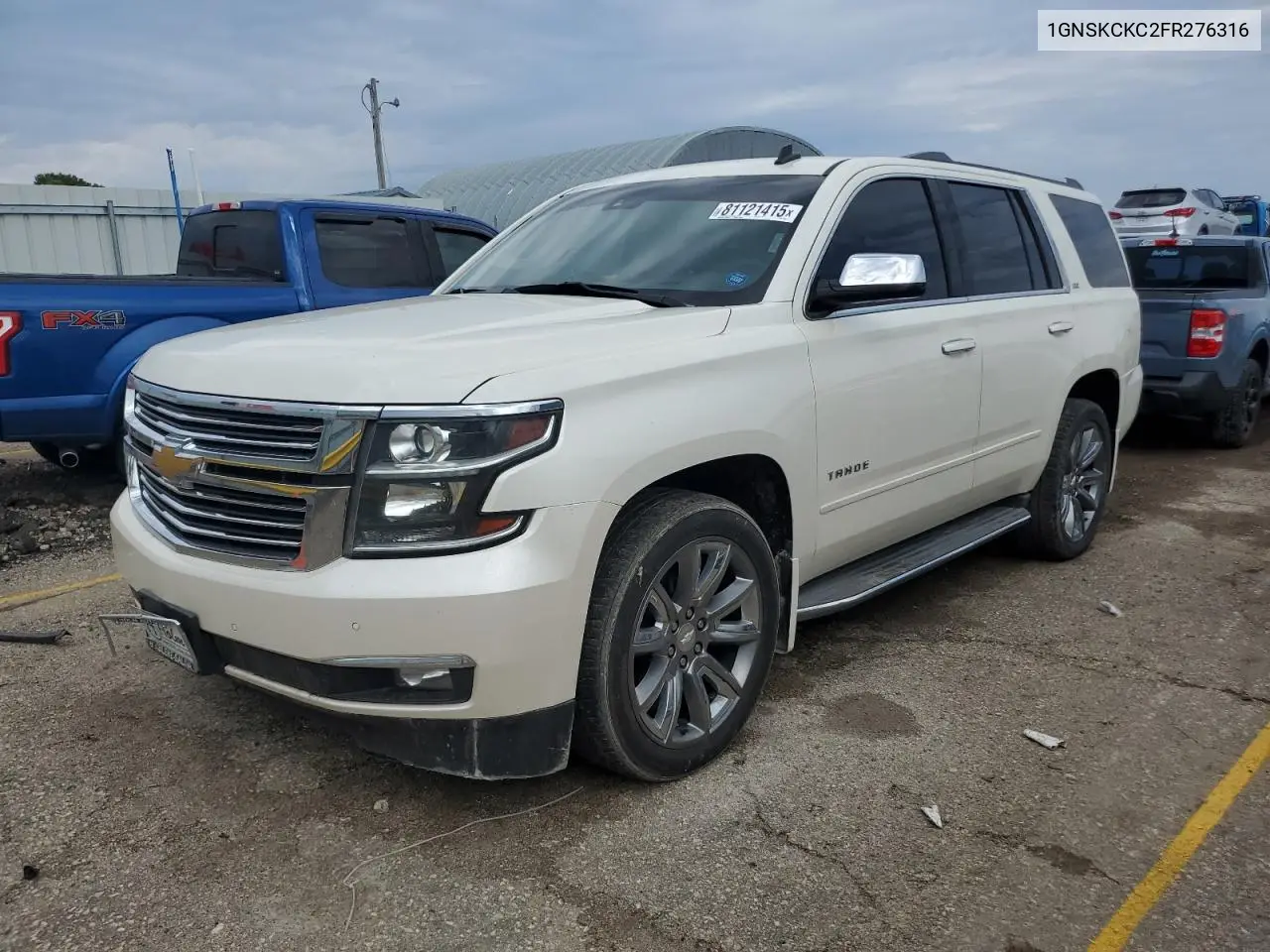 1GNSKCKC2FR276316 2015 Chevrolet Tahoe K1500 Ltz
