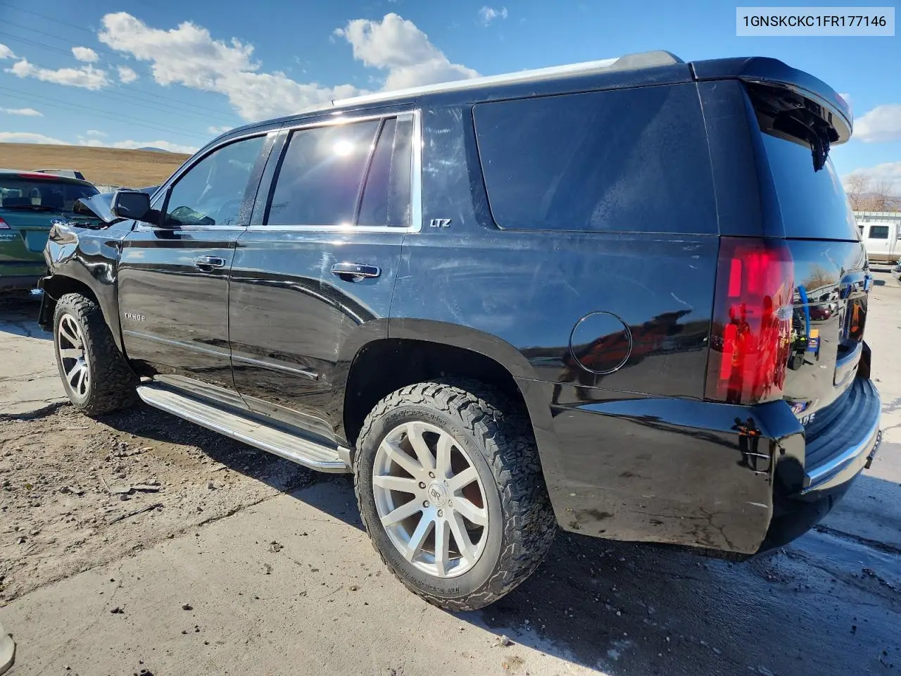 2015 Chevrolet Tahoe K1500 Ltz VIN: 1GNSKCKC1FR177146 Lot: 91642755