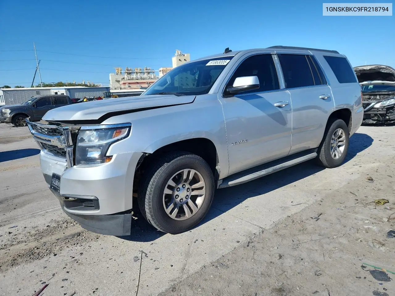 1GNSKBKC9FR218794 2015 Chevrolet Tahoe K1500 Lt