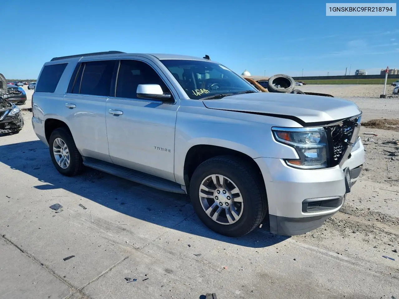 1GNSKBKC9FR218794 2015 Chevrolet Tahoe K1500 Lt