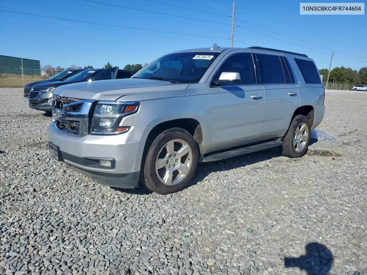1GNSCBKC4FR744604 2015 Chevrolet Tahoe C1500 Lt