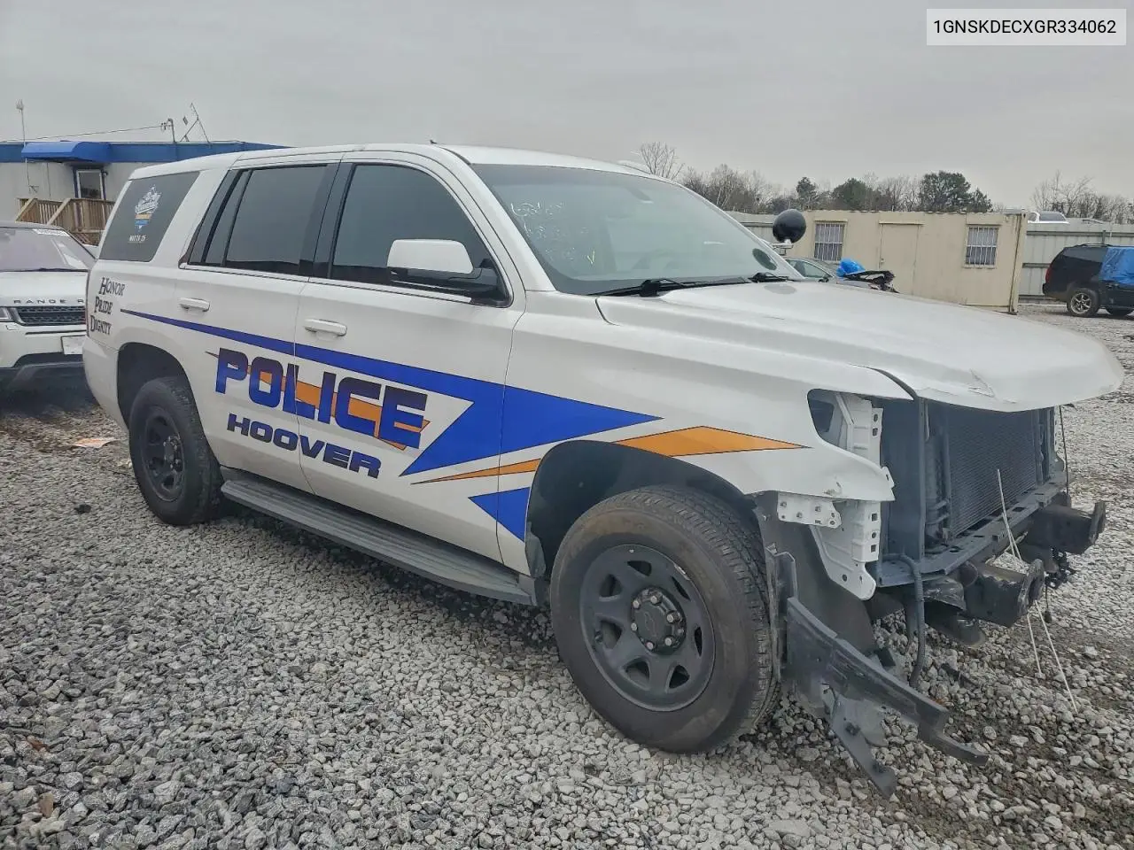 1GNSKDECXGR334062 2016 Chevrolet Tahoe Police
