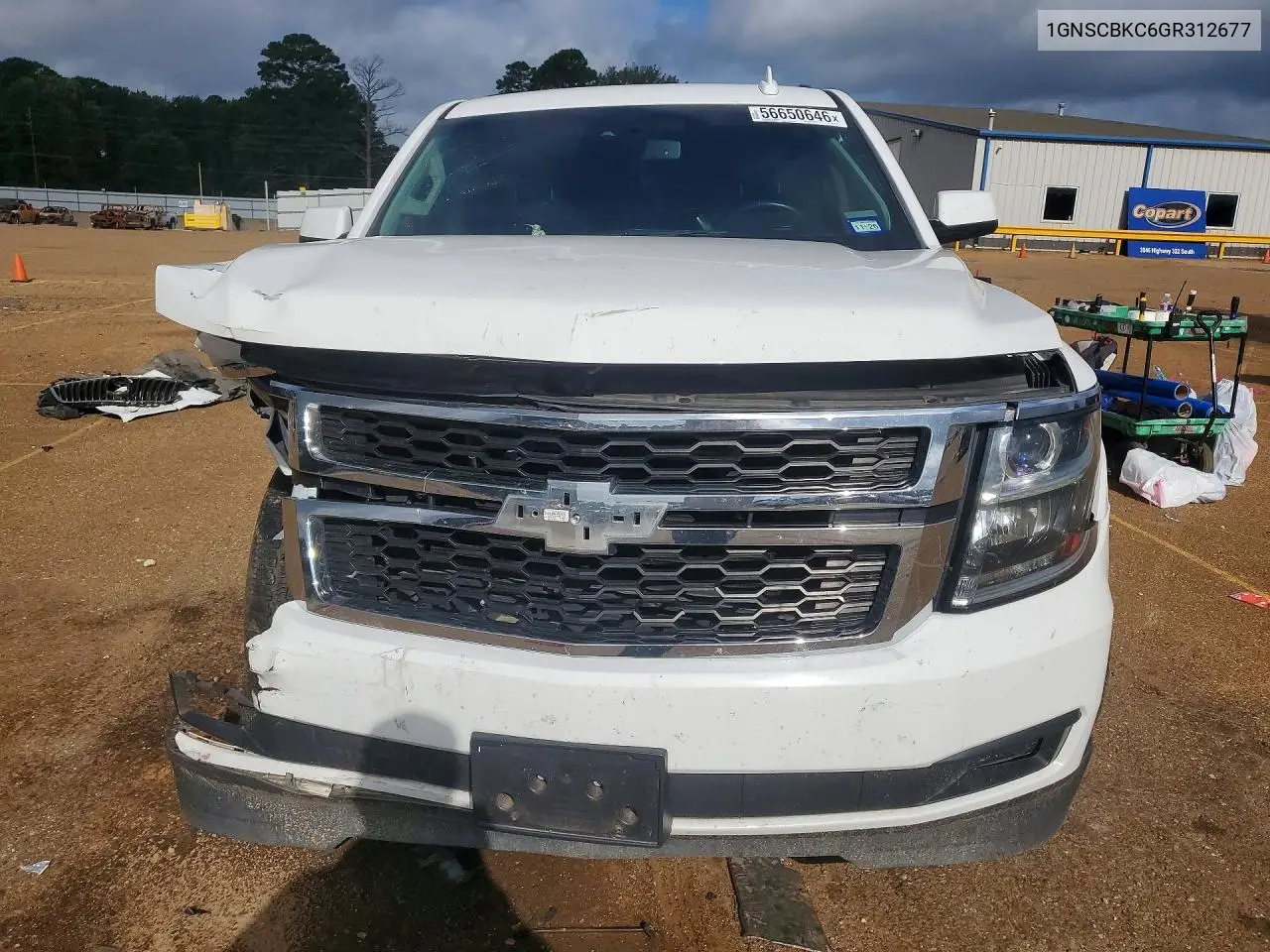 2016 Chevrolet Tahoe VIN: 1GNSCBKC6GR312677 Lot: 56650646