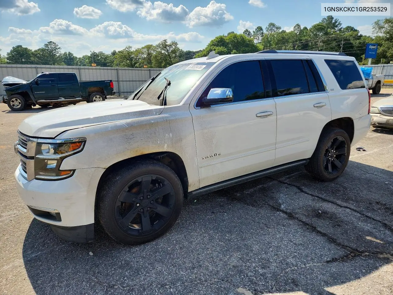 2016 Chevrolet Tahoe K1500 Ltz VIN: 1GNSKCKC1GR253529 Lot: 57033476