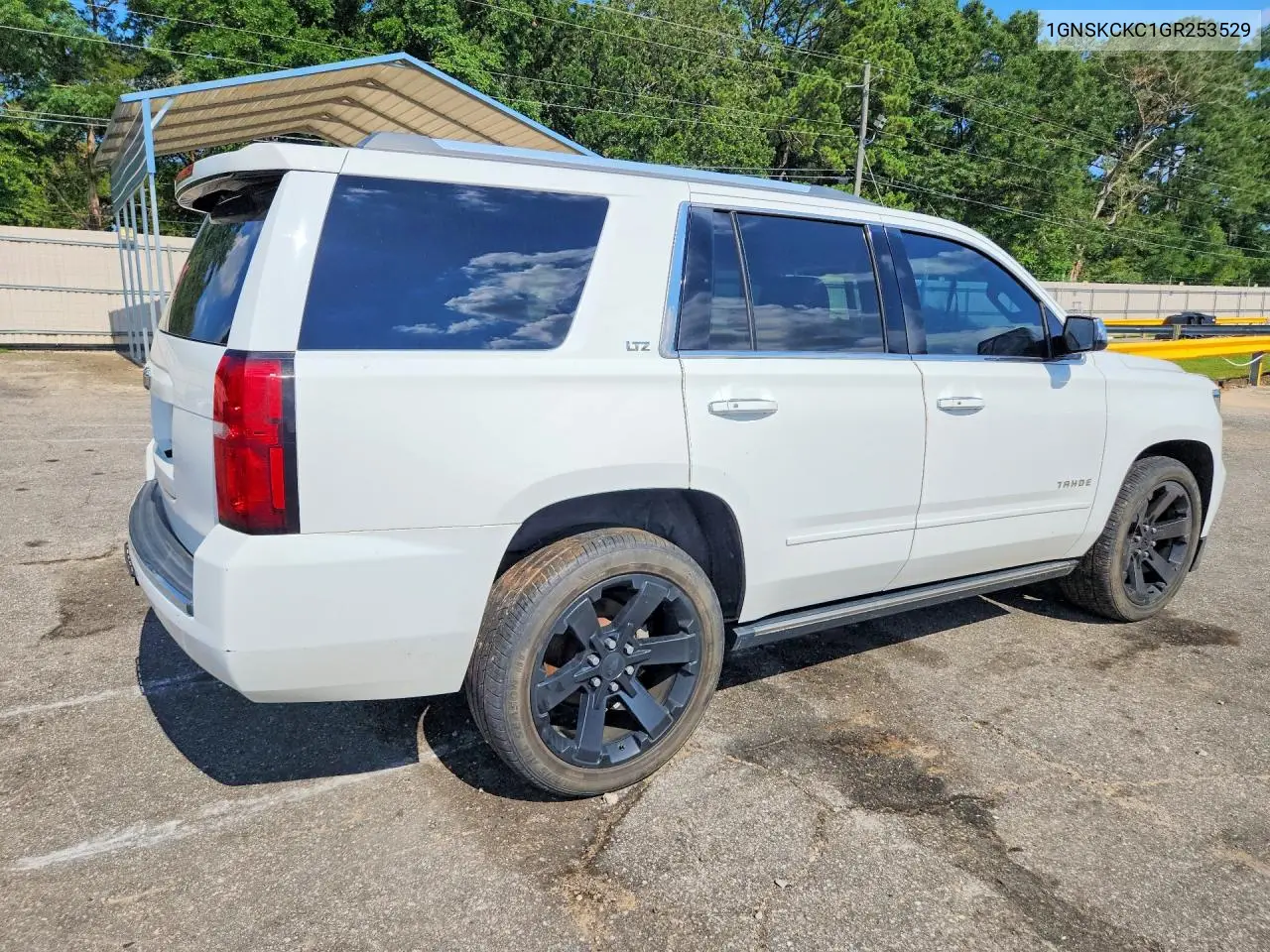 2016 Chevrolet Tahoe K1500 Ltz VIN: 1GNSKCKC1GR253529 Lot: 57033476