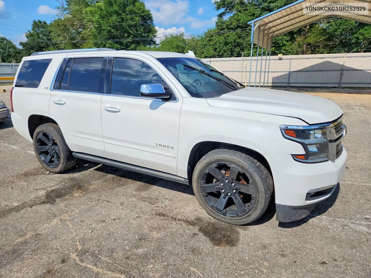 2016 Chevrolet Tahoe K1500 Ltz VIN: 1GNSKCKC1GR253529 Lot: 57033476