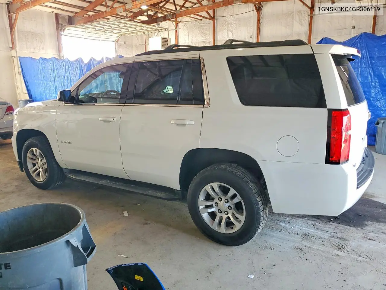 2016 Chevrolet Tahoe K1500 Lt VIN: 1GNSKBKC4GR306119 Lot: 59573536