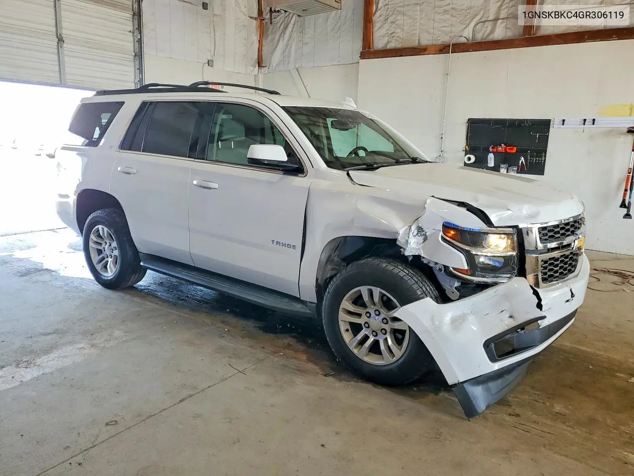 2016 Chevrolet Tahoe K1500 Lt VIN: 1GNSKBKC4GR306119 Lot: 59573536