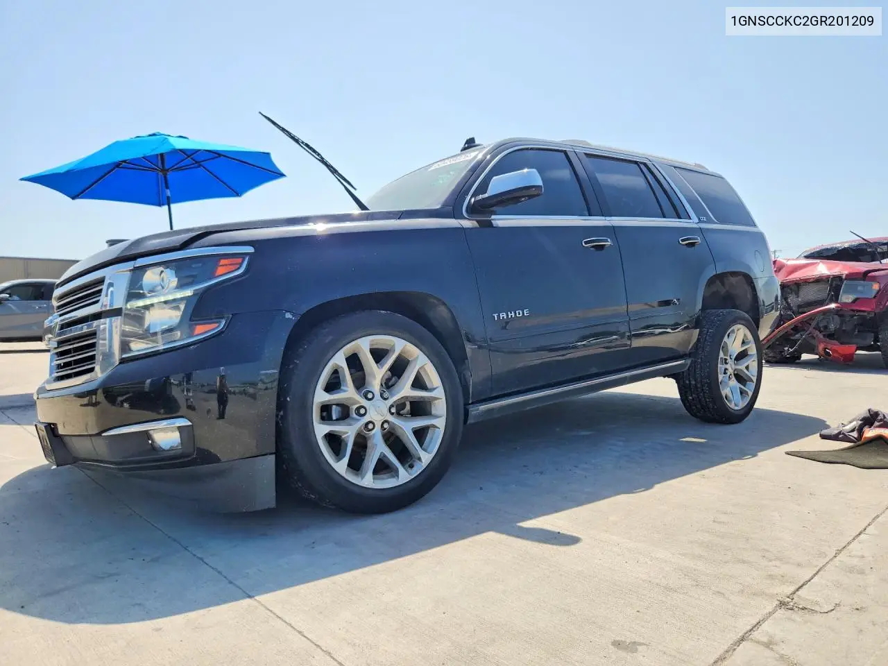 2016 Chevrolet Tahoe C1500 Ltz VIN: 1GNSCCKC2GR201209 Lot: 60459026