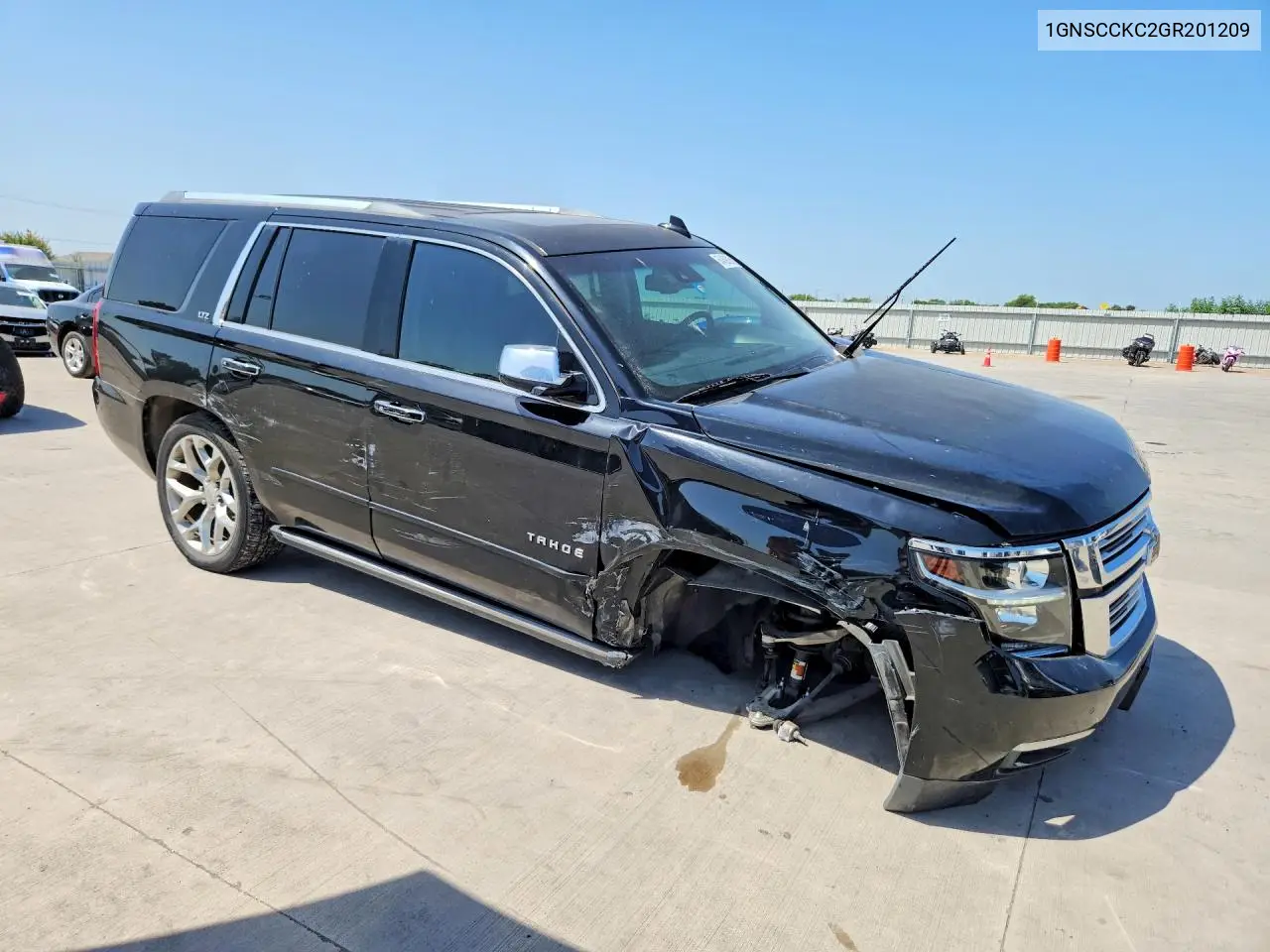 2016 Chevrolet Tahoe C1500 Ltz VIN: 1GNSCCKC2GR201209 Lot: 60459026