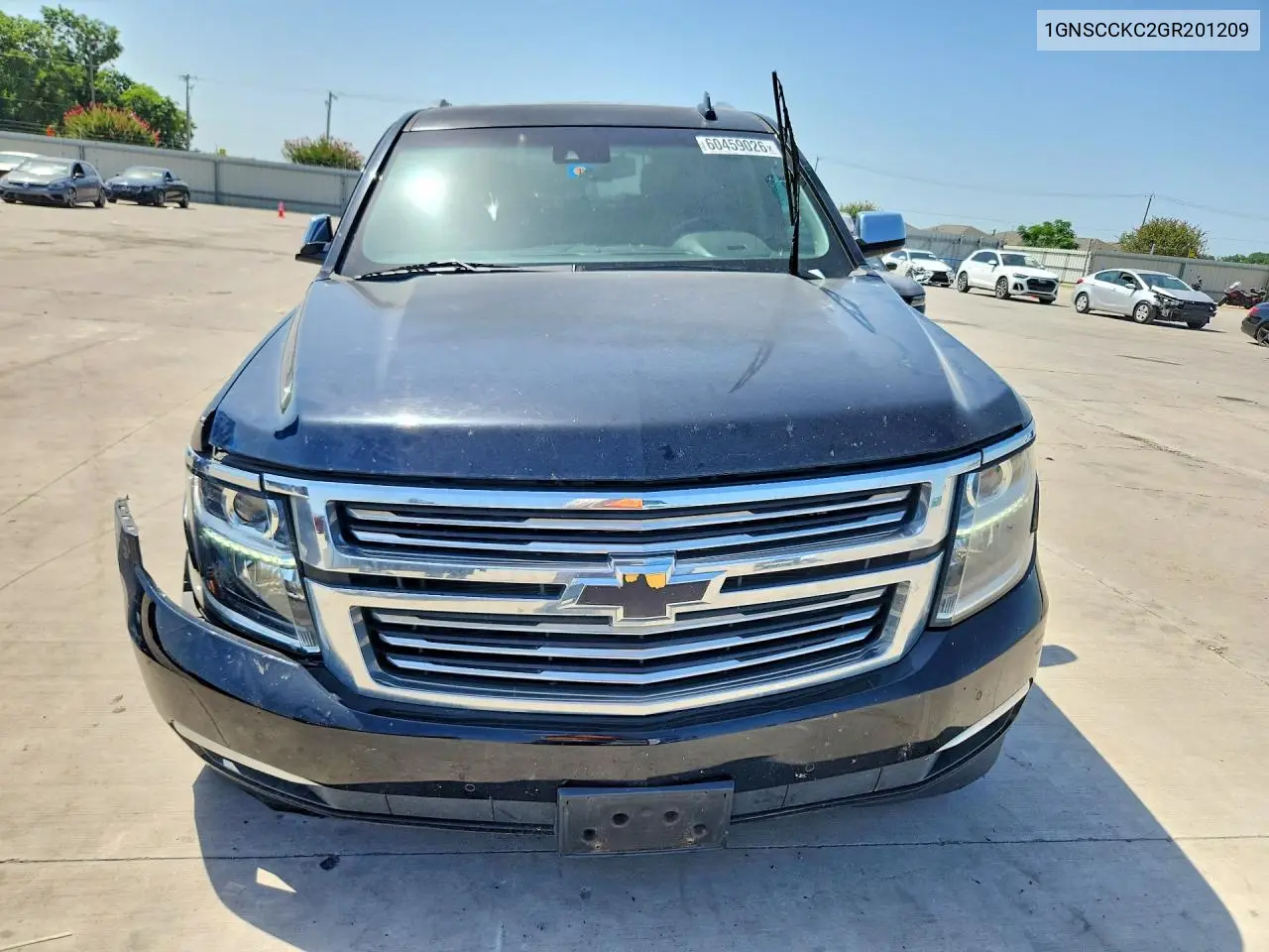 2016 Chevrolet Tahoe C1500 Ltz VIN: 1GNSCCKC2GR201209 Lot: 60459026